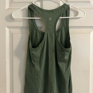 lululemon athletica Olive Racerback Tank Top